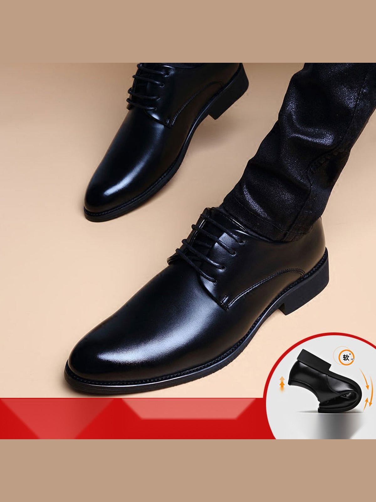 Handcrafted genuine leather shoes product view