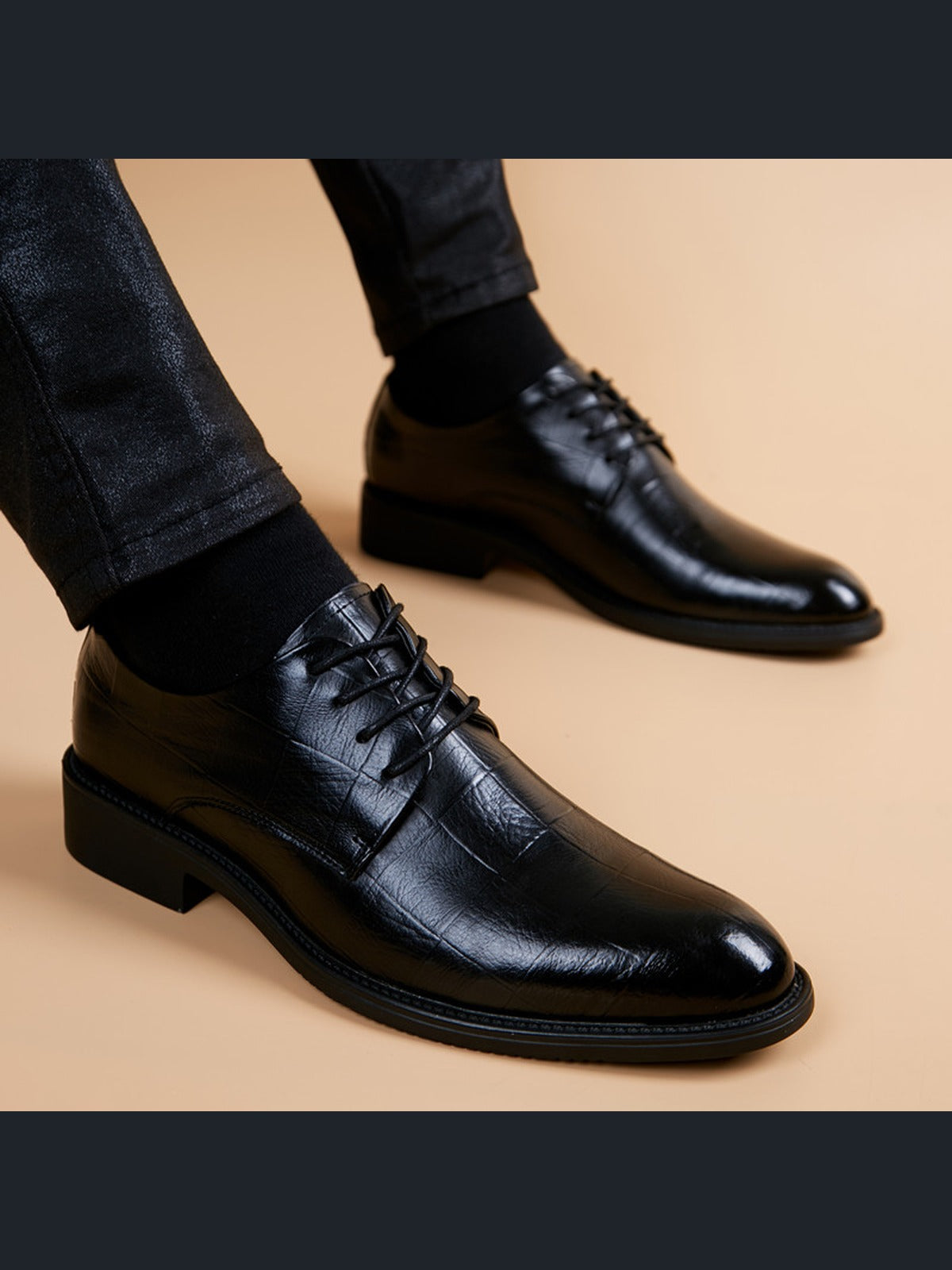 Handcrafted genuine leather shoes product view