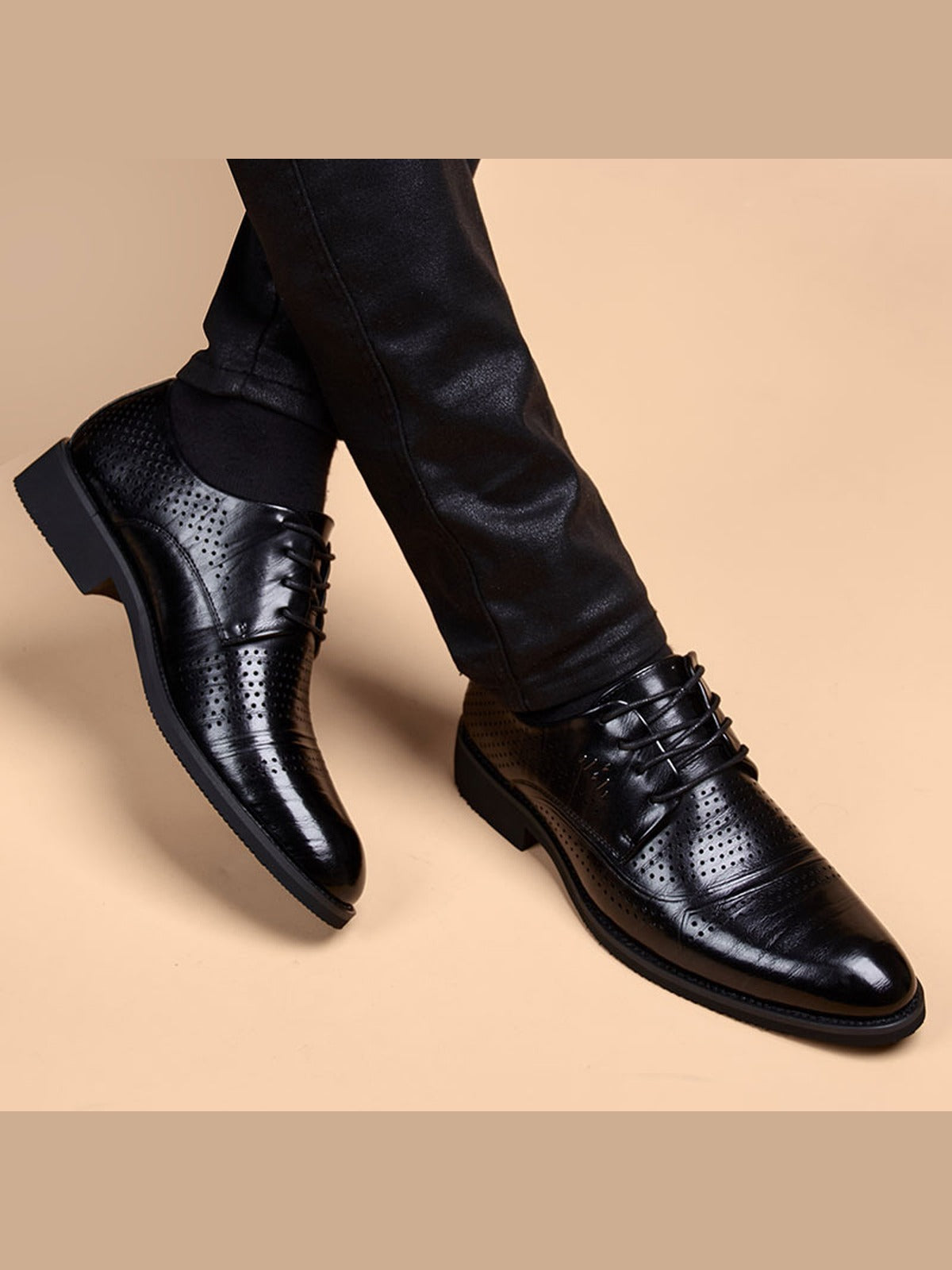 Handcrafted genuine leather shoes product view