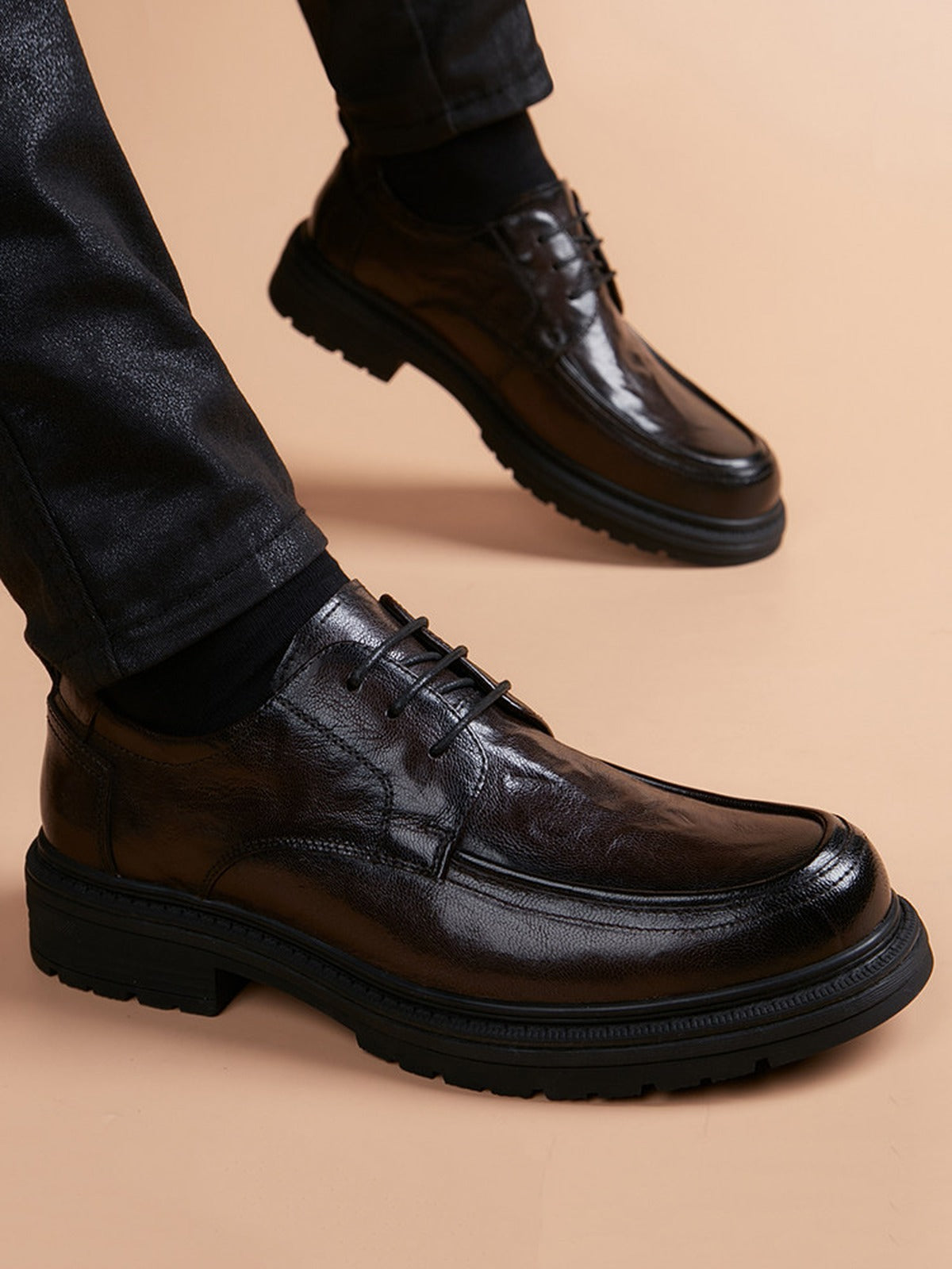 Handcrafted genuine leather shoes product view