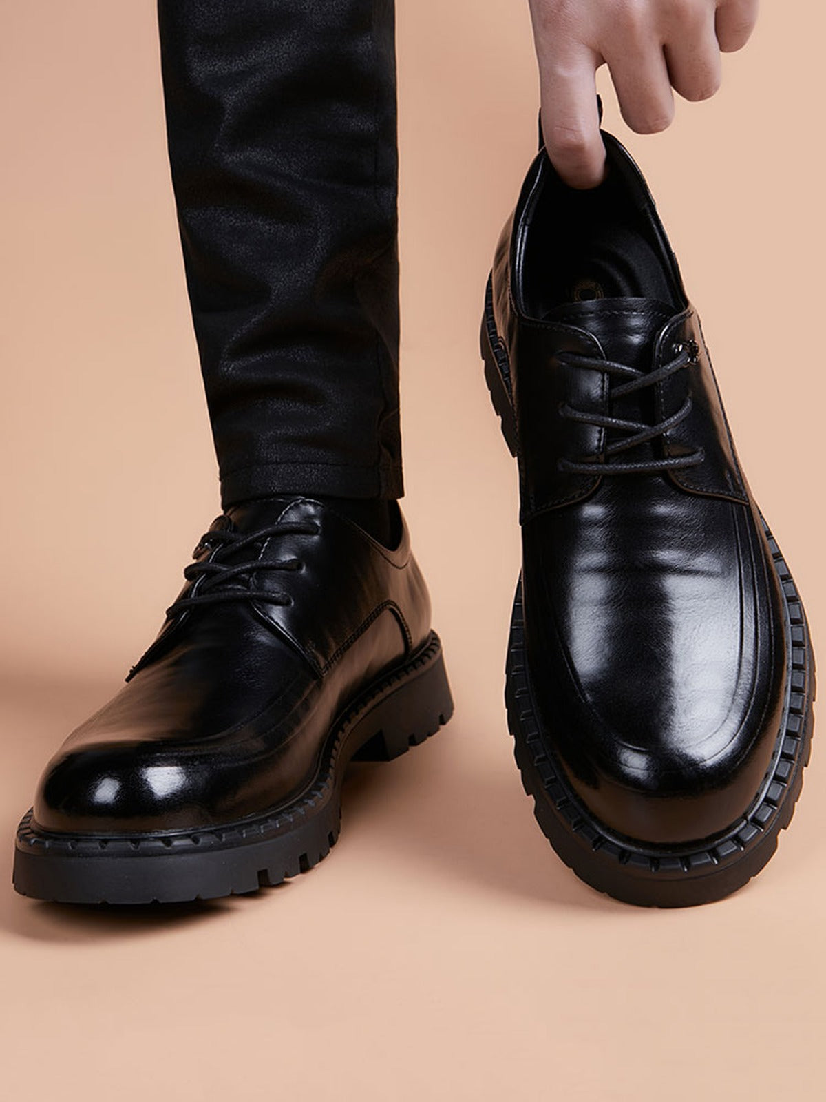 Handcrafted genuine leather shoes product view