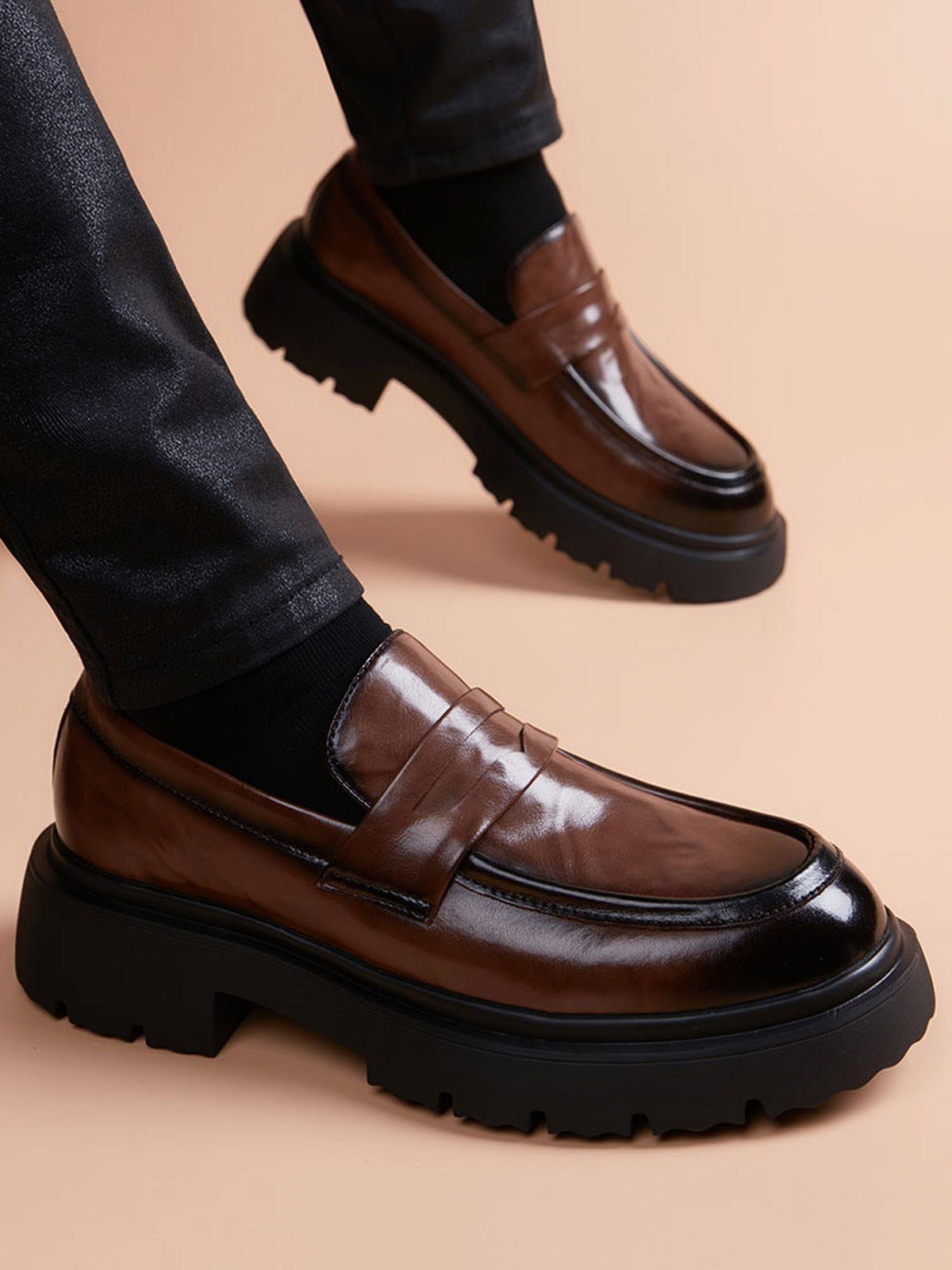 Handcrafted genuine leather shoes product view