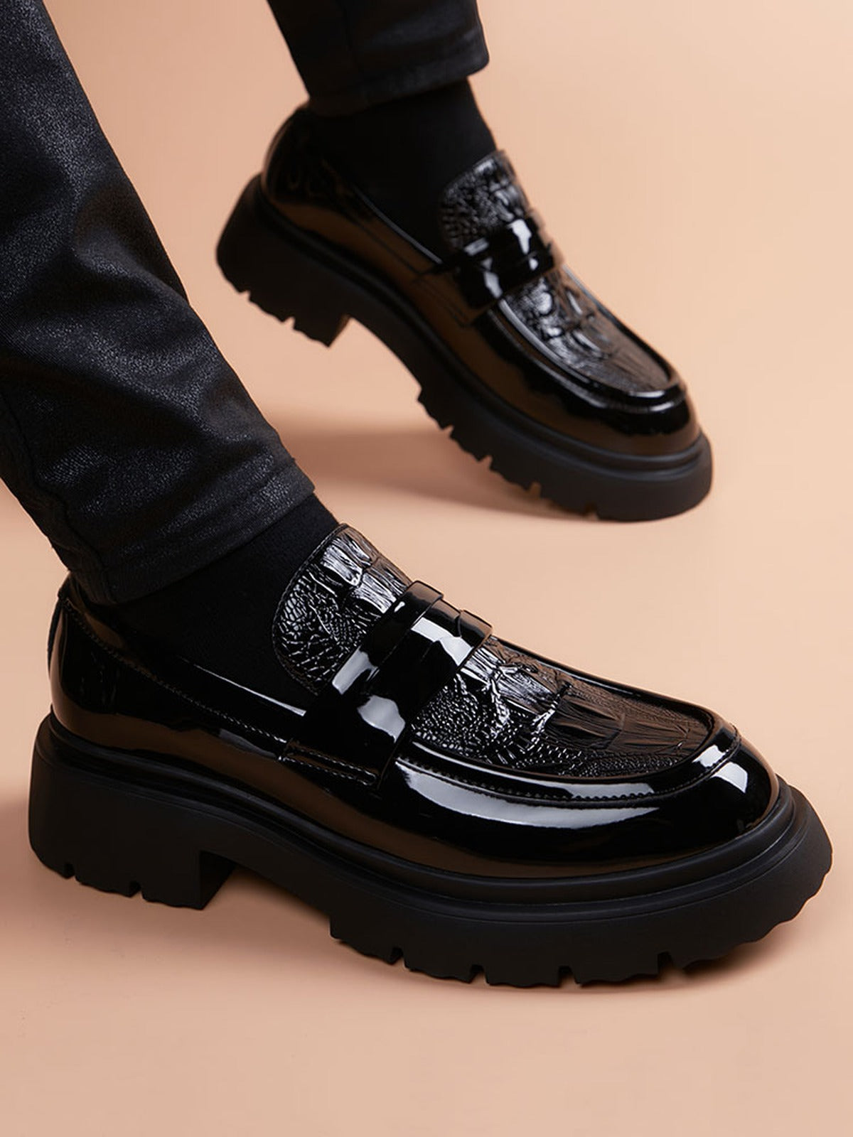 Handcrafted genuine leather shoes product view