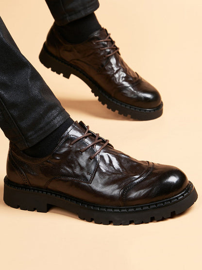 Handcrafted genuine leather shoes product view
