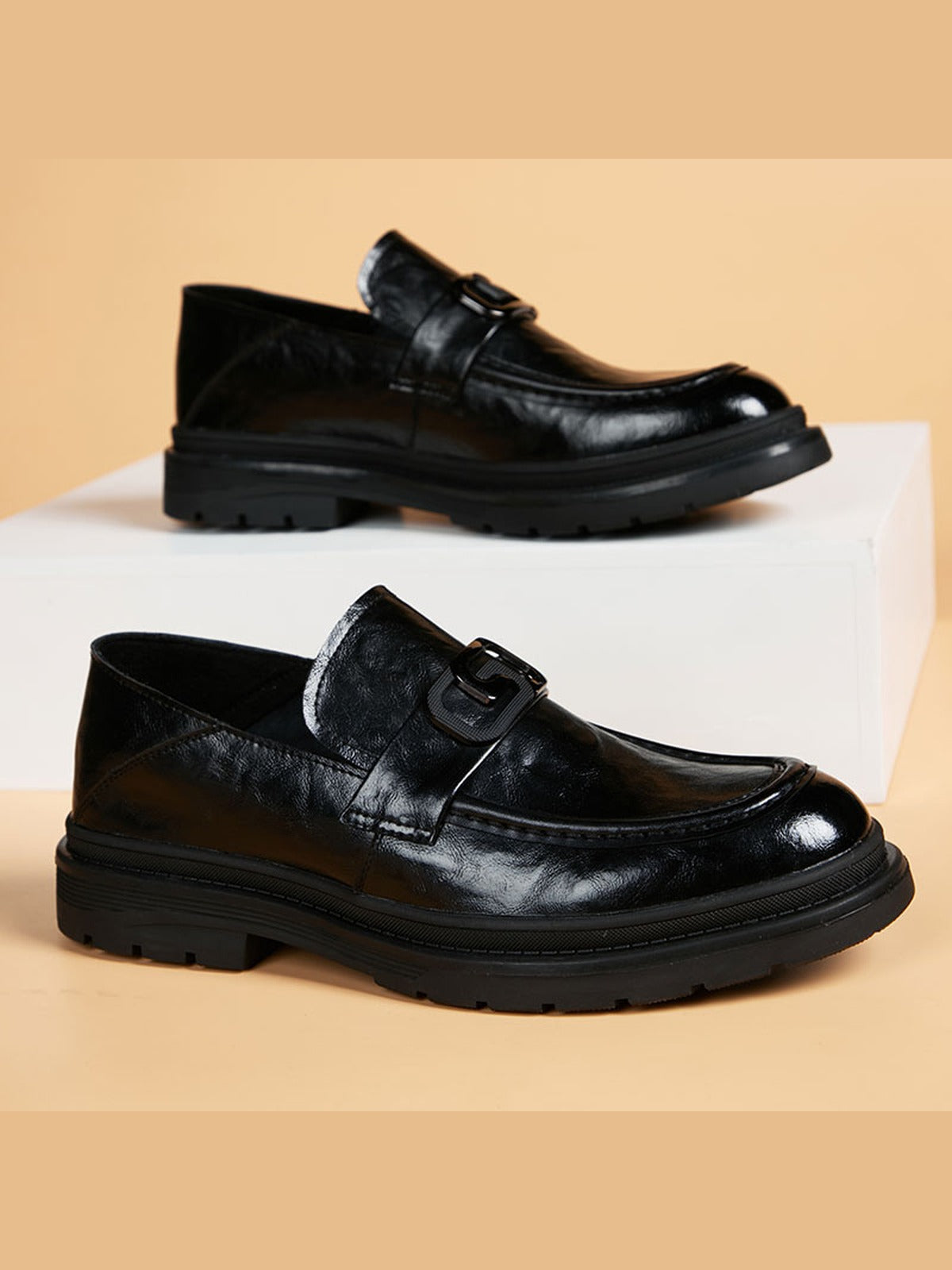 Handcrafted genuine leather shoes product view