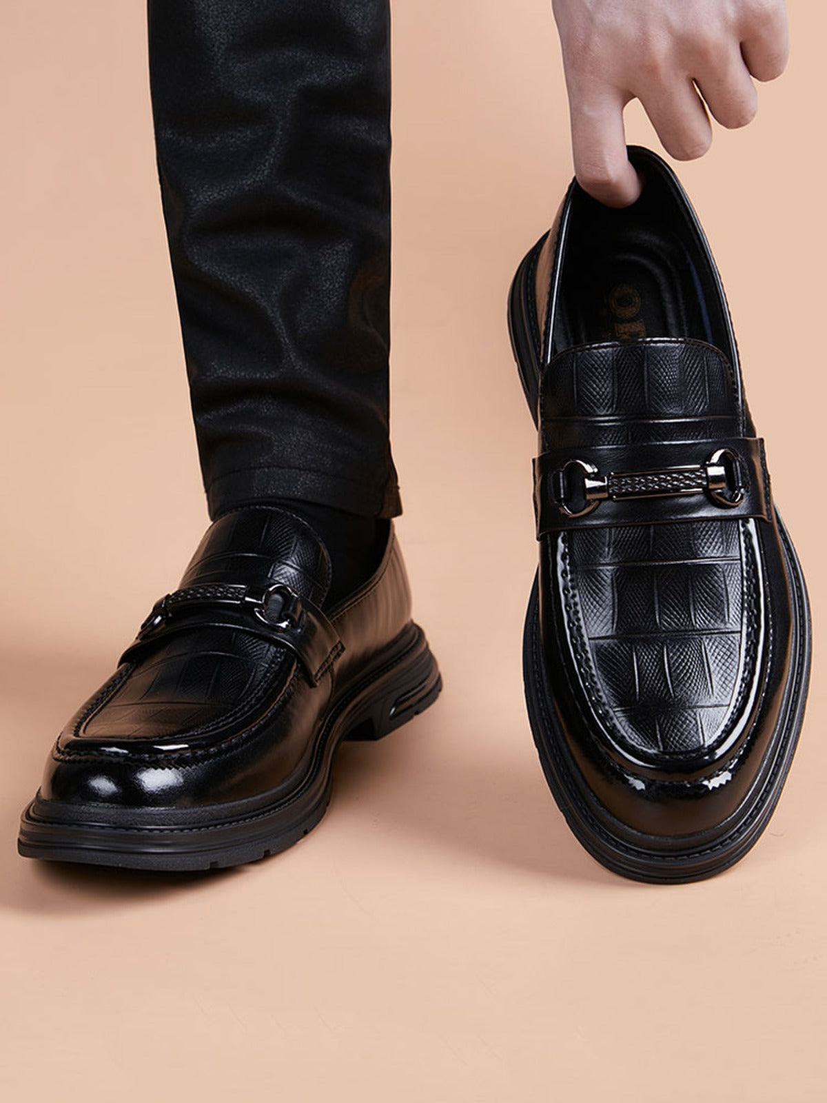 Handcrafted genuine leather shoes product view