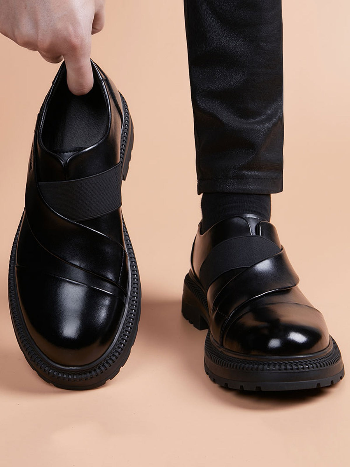 Handcrafted genuine leather shoes product view