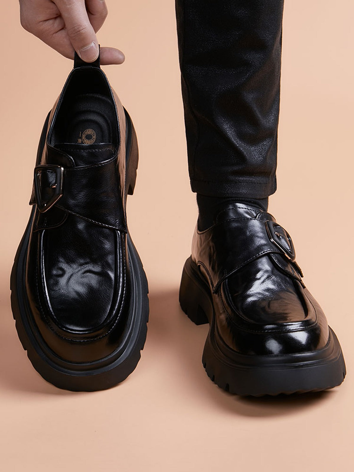 Handcrafted genuine leather shoes product view