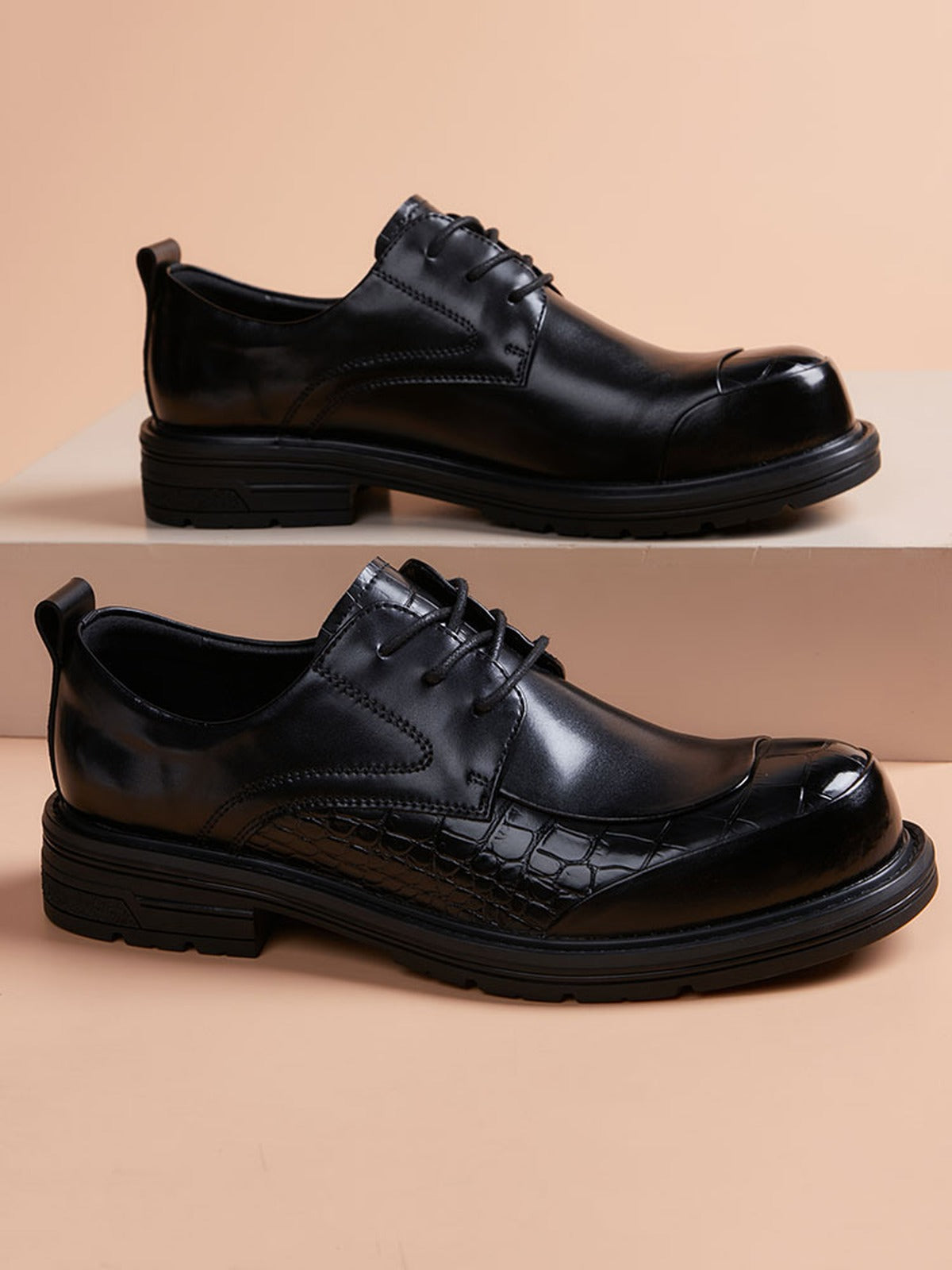 Handcrafted genuine leather shoes product view