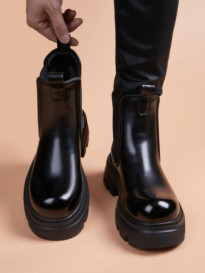 Handcrafted Genuine Leather Men's Boots - product view 2