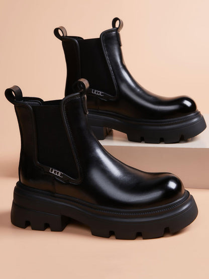Handcrafted Genuine Leather Men's Boots - product view 4