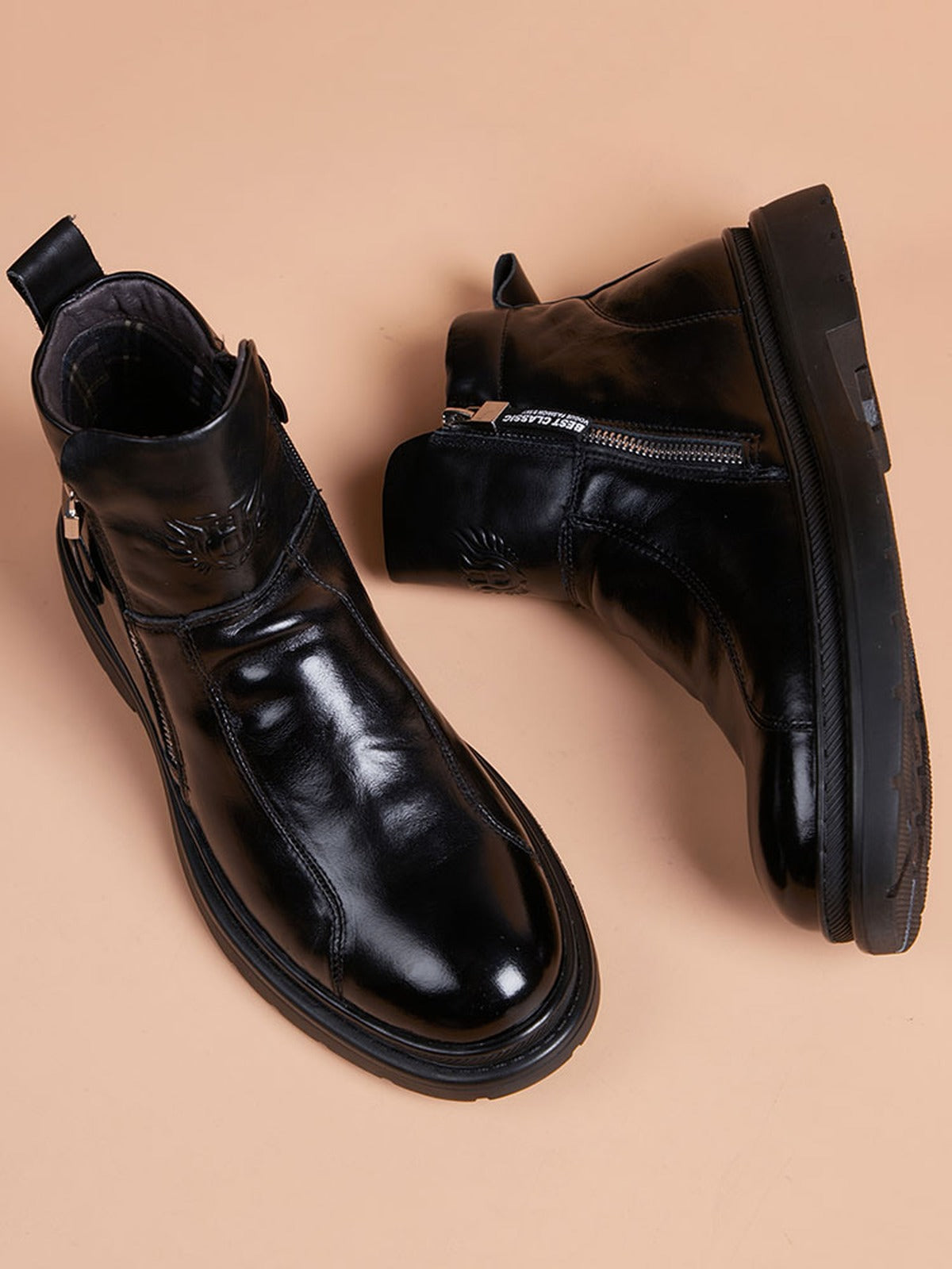 Handcrafted genuine leather shoes product view