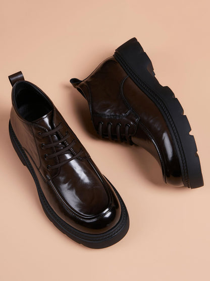 Handcrafted Genuine Leather Men's Boots - product view 5