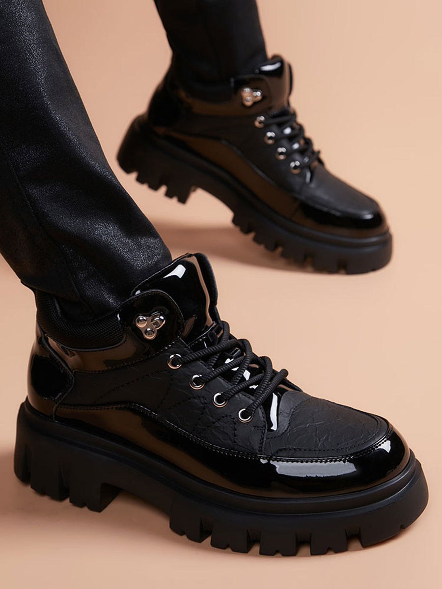 Classic Handcrafted Genuine Leather Men's Leather Boots for Office & Formal Wear