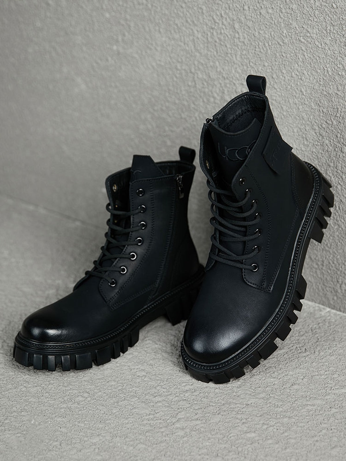 Handcrafted Genuine Leather Men's Boots - product view 4