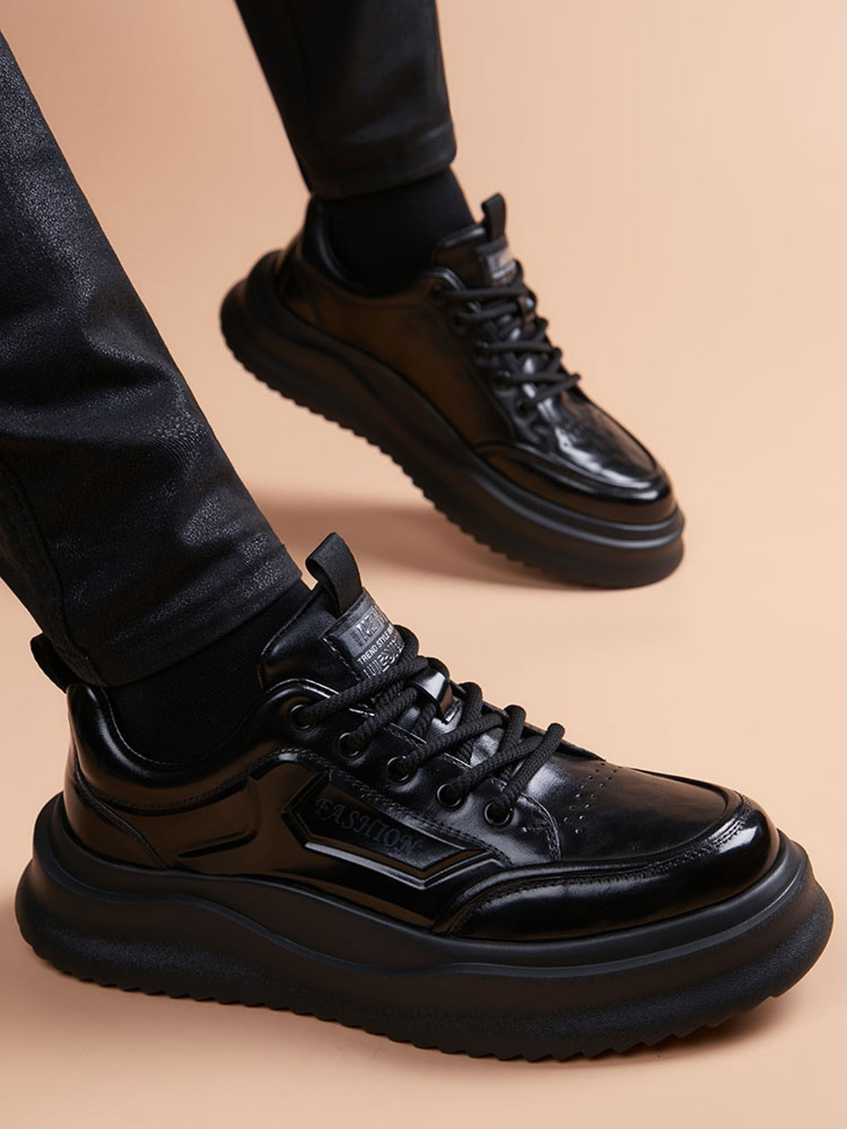 Handcrafted genuine leather shoes product view