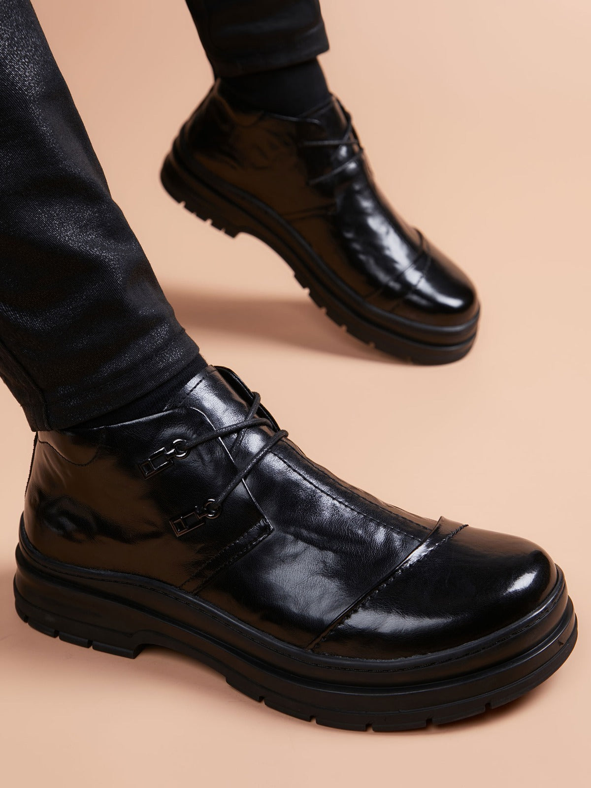 Handcrafted Genuine Leather Men's Dress Shoes - product view 1