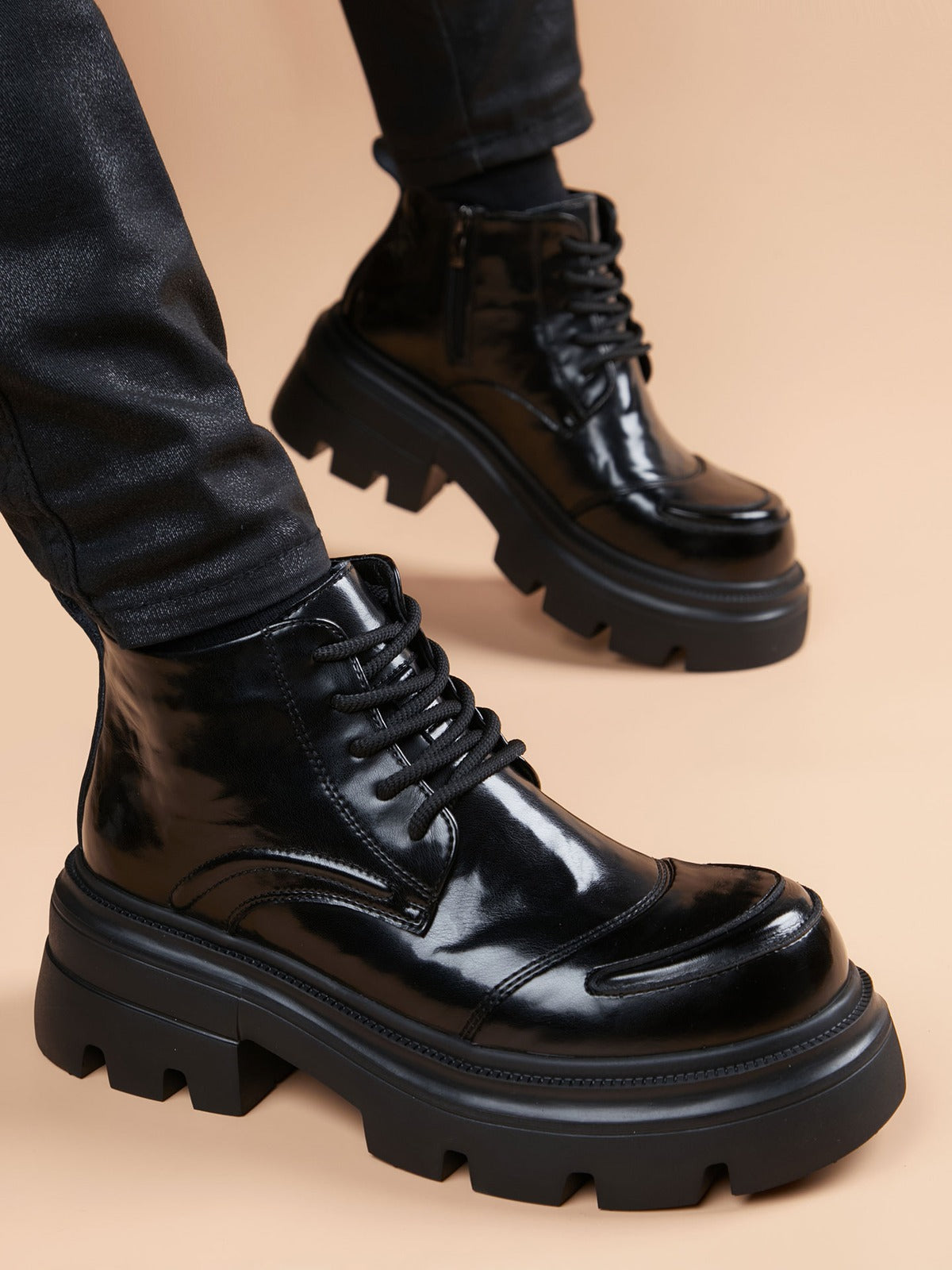 Handcrafted genuine leather shoes product view