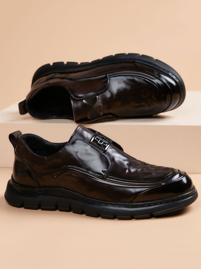 Handcrafted genuine leather shoes product view